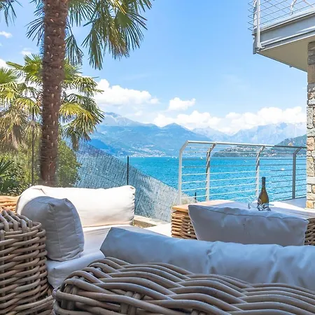 וילה Villa Del Sasso Cremia Lakefront Villa With Jacuzzi And Pool Cremia